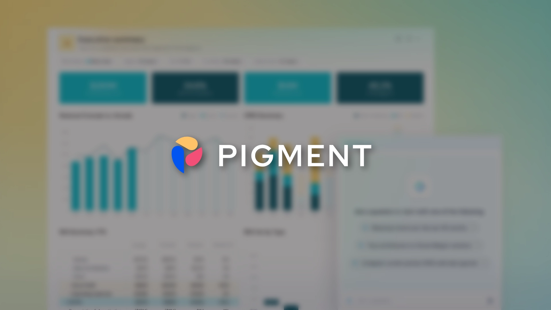 Pigment Planning Platform